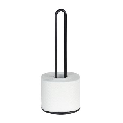 WENKO 53256100 - Crni držač za kuhinjske ubruse 12,5x32,5 cm