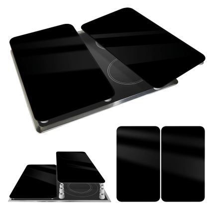 WENKO 53898100 - Pokrovna ploča 52x30 cm crna/siva/prozirna