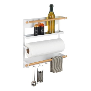 WENKO 54113100 - Organizator MAGNA 33x34 cm bela/braon/crna