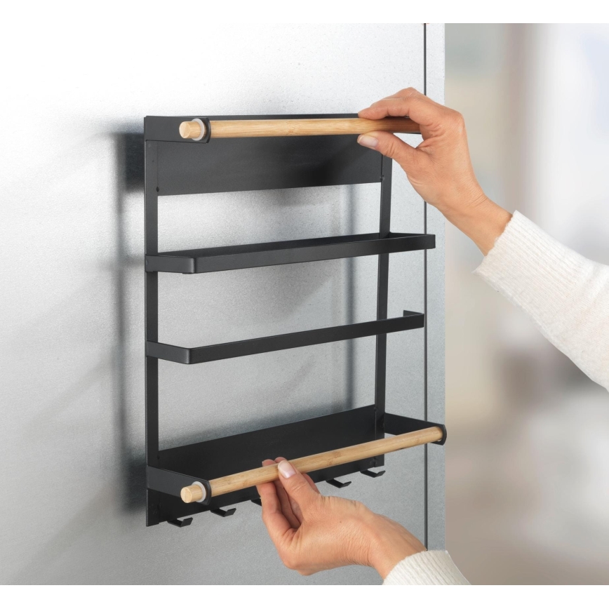 WENKO 54114100 - Organizator MAGNA 33x34 cm crna/braon