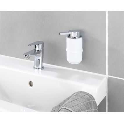 WENKO 54655100 - Dozator sapuna WOYA 250 ml beli/sjajni hrom