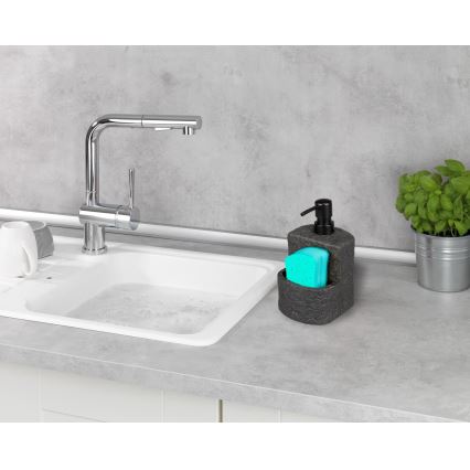 WENKO 54667100 - Dozator sapuna FESTIVAL 10,5x18 cm crna