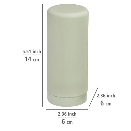 WENKO 54674100 - Dozator EASY SQUEEZ-E 6x14 cm, zelene boje