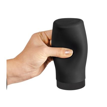 WENKO 54675100 - Dozator sapuna EASY SQUEEZ-E 6x14 cm crni