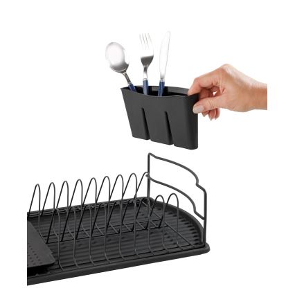 WENKO 54767100 - Odceđivač BASIC 47,5x26,5 cm crni