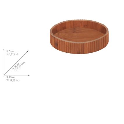 WENKO 54945100 – Organajzer MERA 29x5 cm braon