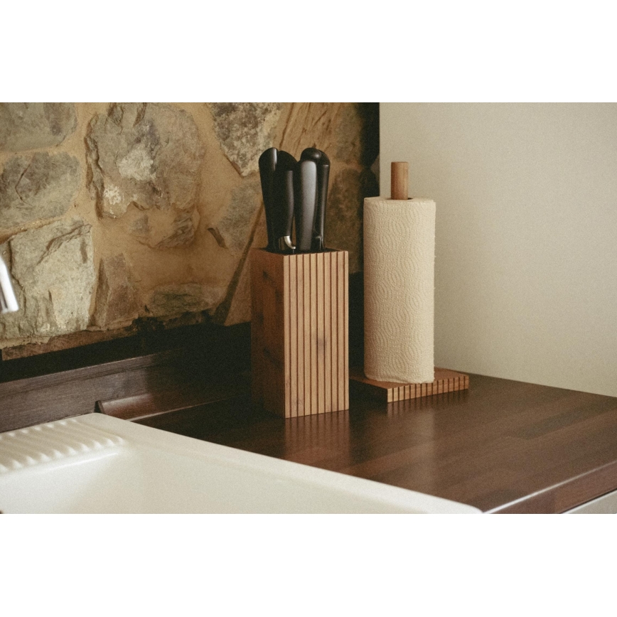 WENKO 54946100 - Držač za rolne MERA 15x33 cm braon