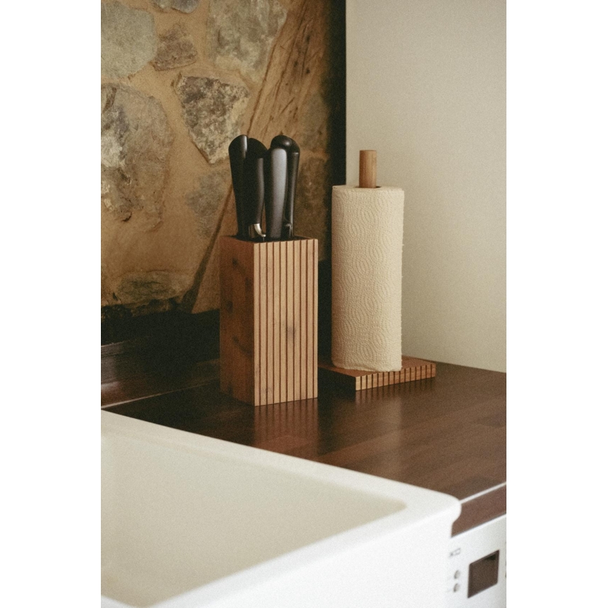 WENKO 54946100 - Držač za rolne MERA 15x33 cm braon