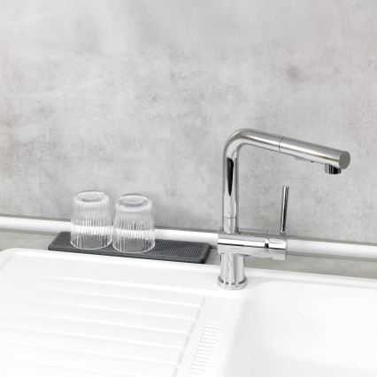 WENKO 54957100 - Podmetač za kapanje DAMON 30x8 cm siva