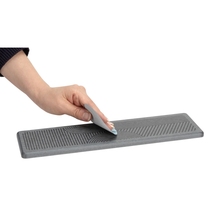 WENKO 54957100 - Podmetač za kapanje DAMON 30x8 cm siva