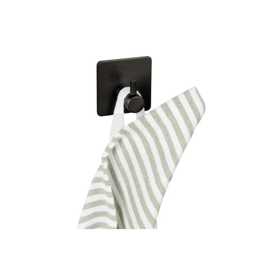 WENKO 55009100-Kukica BLACK OUTDOOR KITCHEN 4,5x4,5 cm nerđajući čelik/crna