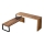 WENKO 55097100 - Polica BLACK OUTDOOR KITCHEN 36x16 cm braon/crna