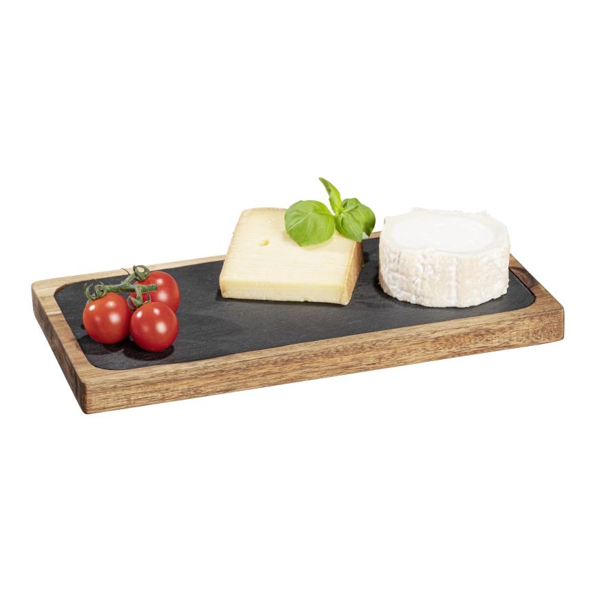 WENKO 55103100 - Daska BLACK OUTDOOR KITCHEN 30x15 cm braon/siva