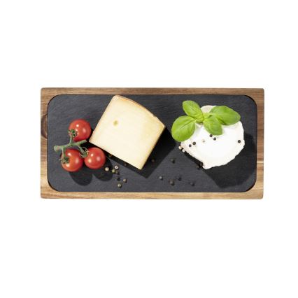 WENKO 55103100 - Daska BLACK OUTDOOR KITCHEN 30x15 cm braon/siva