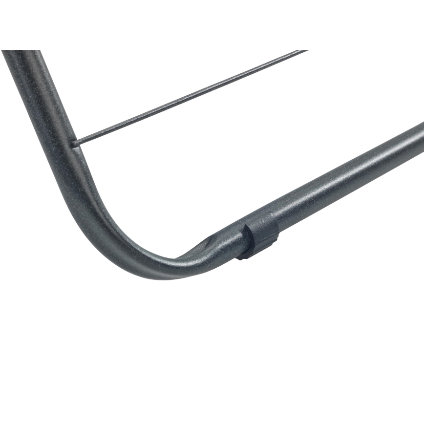 WENKO 63003100 - Stalak za sušenje veša CHAMPION 65x114 cm crni