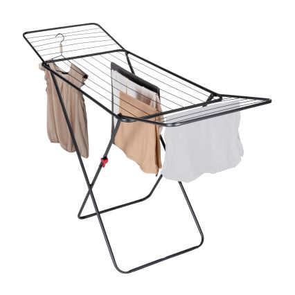 WENKO 63015100 - Sušač veša CHAMPION 170x98 cm crni