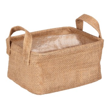 WENKO 64470100 - Koš JUNA 20x15 cm braon