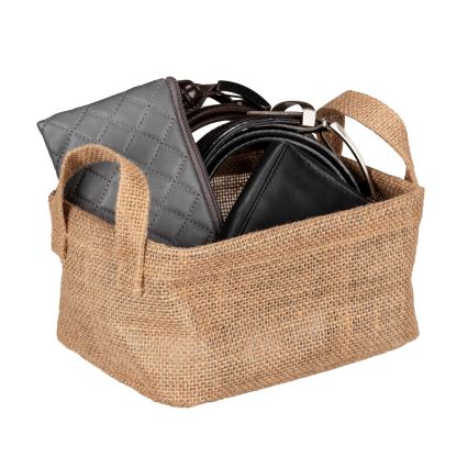 WENKO 64470100 - Koš JUNA 20x15 cm braon
