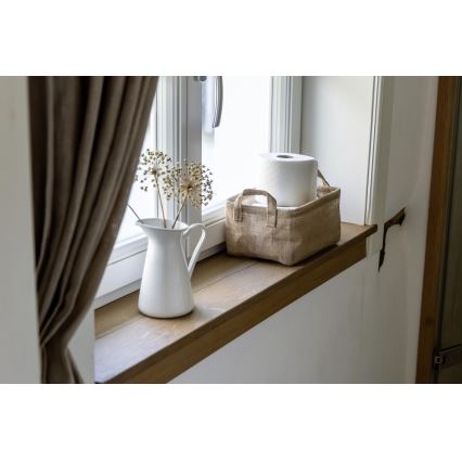 WENKO 64470100 - Koš JUNA 20x15 cm braon
