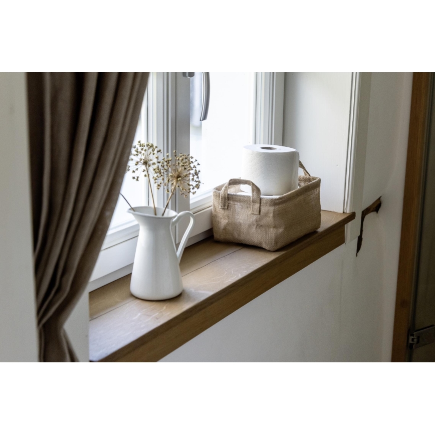 WENKO 64470100 - Koš JUNA 20x15 cm braon