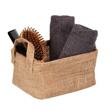 WENKO 64470100 - Koš JUNA 20x15 cm braon