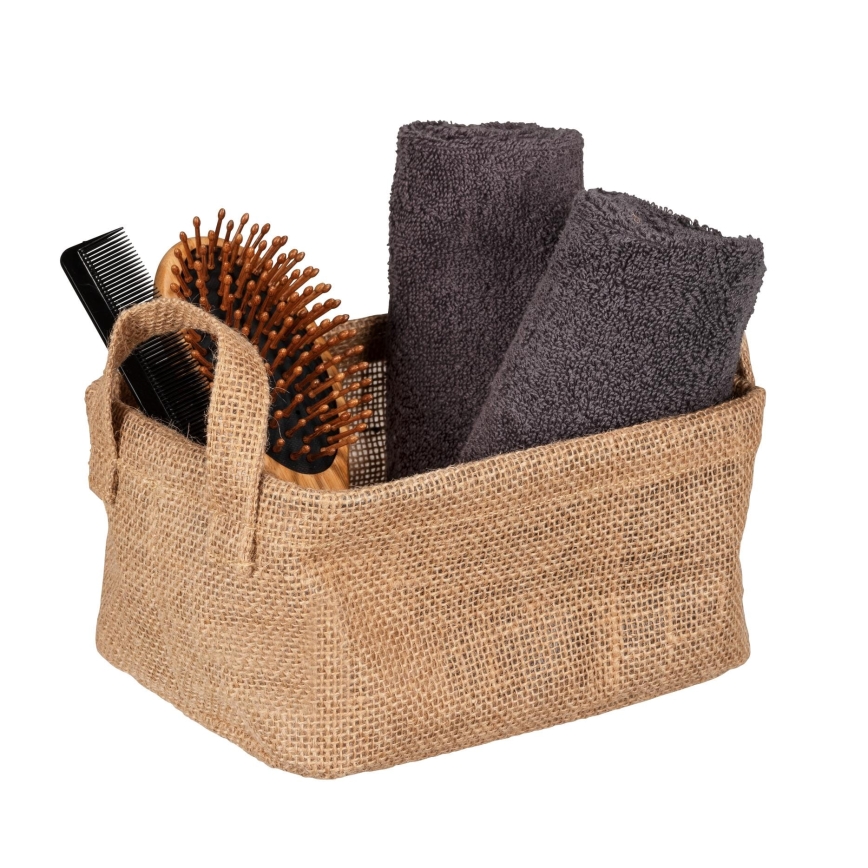 WENKO 64470100 - Koš JUNA 20x15 cm braon