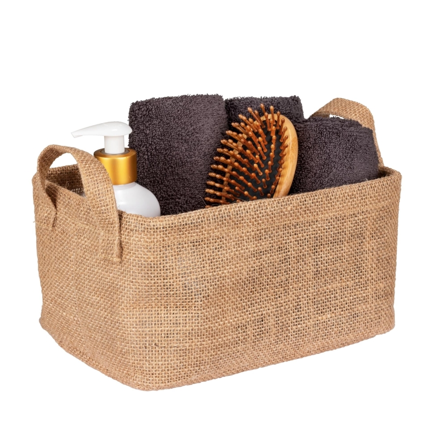 WENKO 64471100 - Korpa JUNA 24x17 cm braon