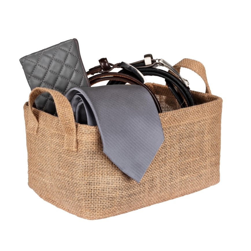 WENKO 64471100 - Korpa JUNA 24x17 cm braon