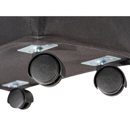 WENKO 69737800 - Koš za veš CORNO 18,5x60 cm crna