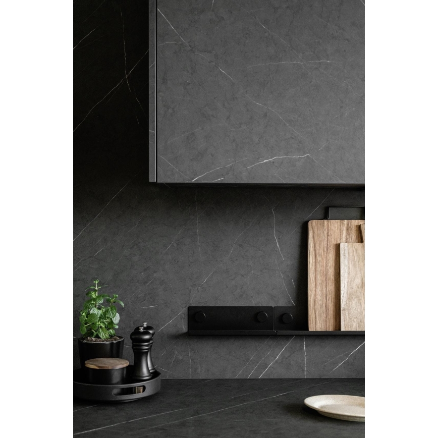 WENKO 71145800 - Stalak JET 25x7,5 cm crni