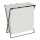 WENKO 71298800 - Koš za veš TRIO 69x76 cm krem/crna
