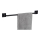 WENKO 71445800 - Držač peškira VACUUM-LOC QUADRO ED 60,5x6 cm crni