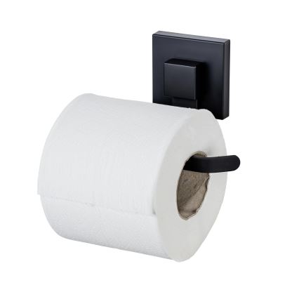 WENKO 71447800 - Držač toaletnog papira VACUUM-LOC QUADRO ED 14x11 cm crna