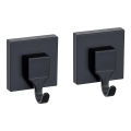 WENKO 71448800 - Kukica VACUUM-LOC QUADRO ED 6x7 cm crna