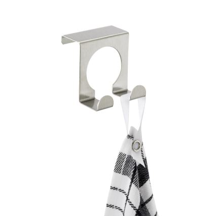 WENKO 8411100 - Kukica 5x5 cm inox/srebrna