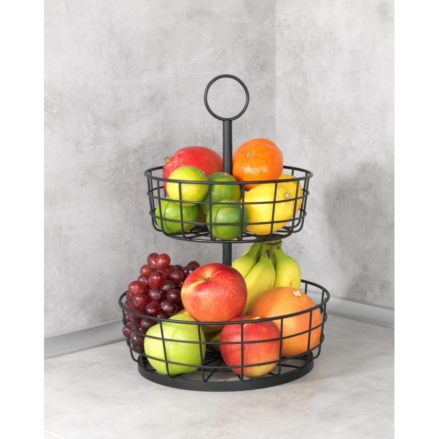 WENKO 88740800 - Korpa LOFT 28x39 cm crna