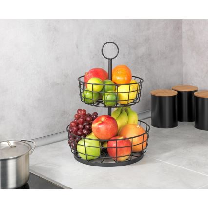 WENKO 88740800 - Korpa LOFT 28x39 cm crna