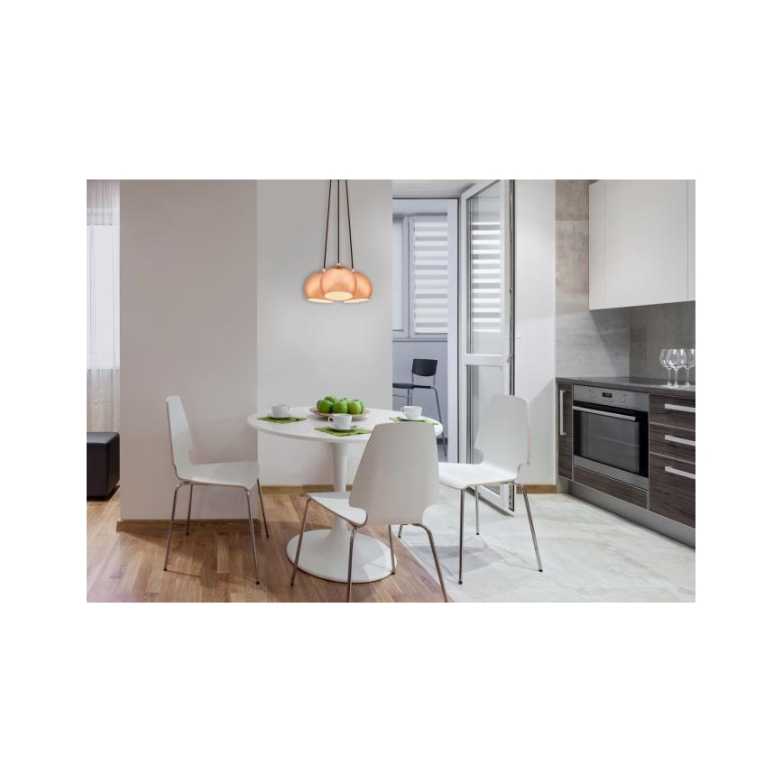 Westinghouse 6102040 - Luster na sajli CLUSTER 3xE27/60W/230V