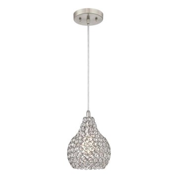 Westinghouse 6103740 - Luster na sajli KELCIE 1xE27/60W/230V prečnik 18 cm