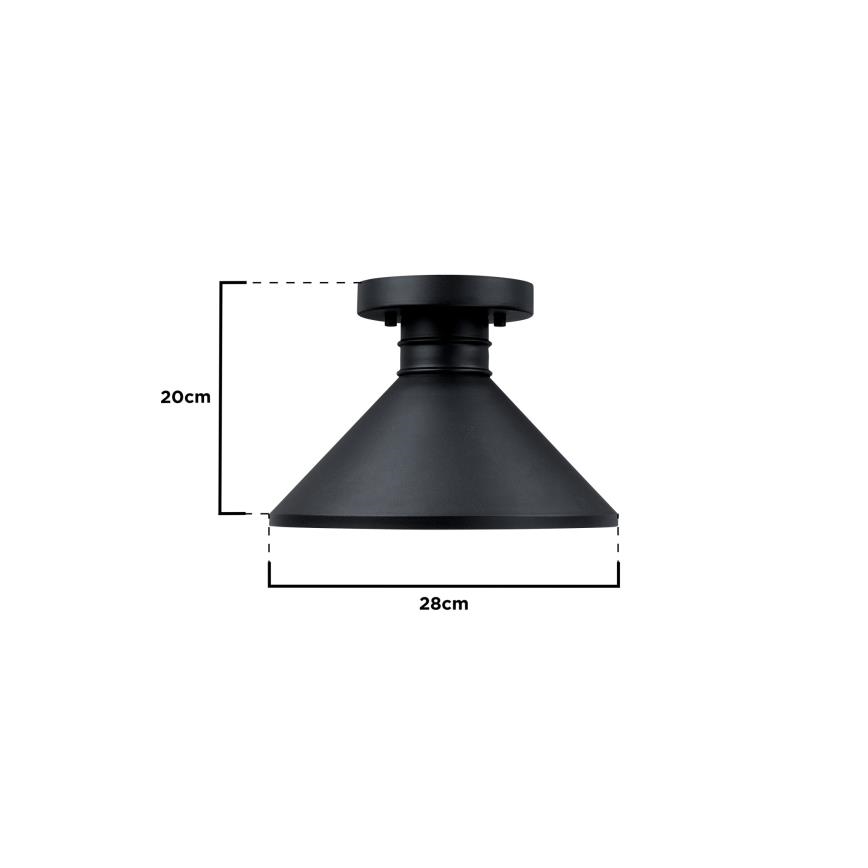 Westinghouse 61238 - Spoljašnje plafonsko svetlo WALTER 1xE27/60W/230V IP44