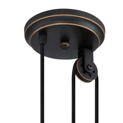 Westinghouse 61249 - Luster na sajli CHAVES 1xE27/60W/230V
