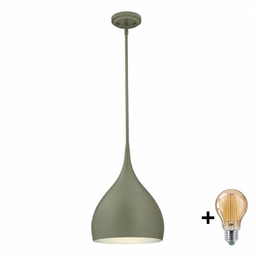 Westinghouse 6329340 - LED luster na sajli URBAN 1xE27/60W/230V prečnika 28 cm