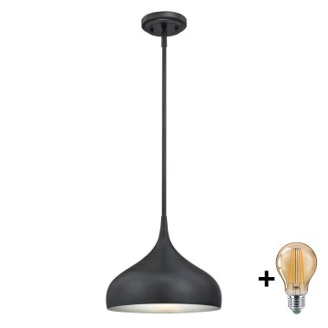 Westinghouse 6329440 - LED luster na stalku RUDI 1xE27/60W/230V prečnik 30 cm