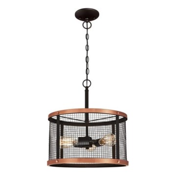 Westinghouse 63327 - Luster na lancu EMELIE 3xE27/60W/230V prečnik 42 cm