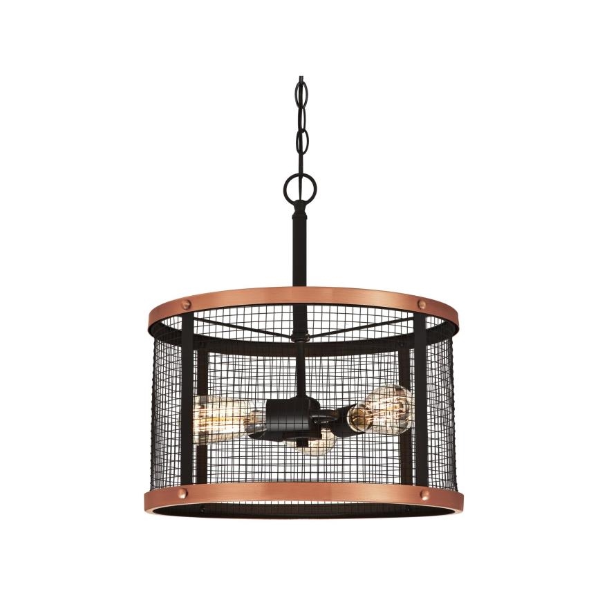 Westinghouse 63327 - Luster na lancu EMELIE 3xE27/60W/230V prečnik 42 cm