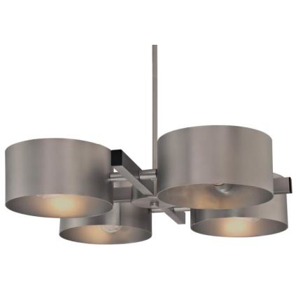 Westinghouse 6368740 - Luster na štangu ZARO 4xE27/60W/230V