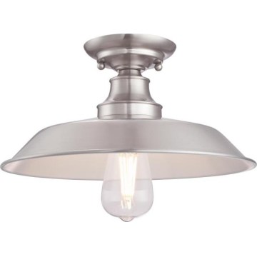 Westinghouse 6370240 - Plafonski luster IRON HILL 1xE27/60W/230V, prečnik 31 cm