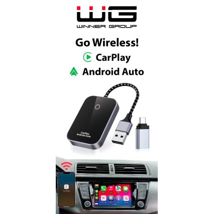 Winner Group-adapter GoWireless! za bežično povezivanje CarPlay i Android Auto