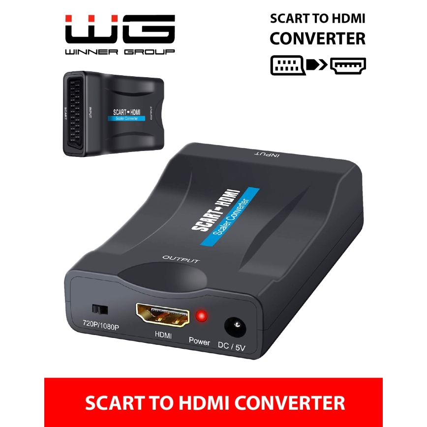 Winner Group - Audio-video konvertor SCART na HDMI