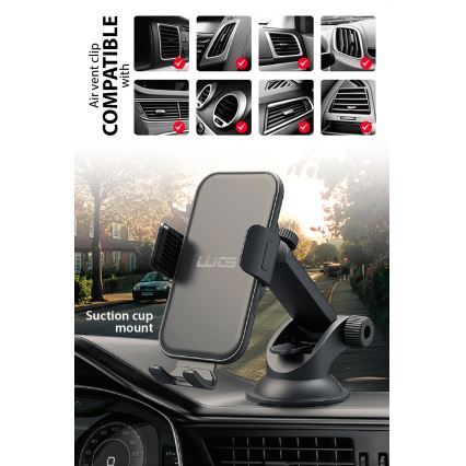 Winner Group - Bežični punjač i držač za auto 15W